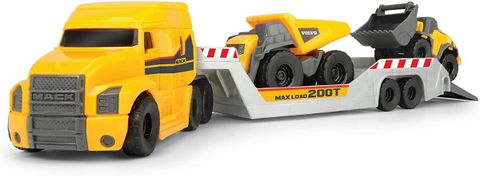  203725005 Bộ Đồ Chơi Xe Xây Dựng DICKIE TOYS Mack/Volvo Micro Builder Truck 