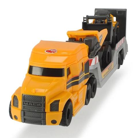  203725005 Bộ Đồ Chơi Xe Xây Dựng DICKIE TOYS Mack/Volvo Micro Builder Truck 