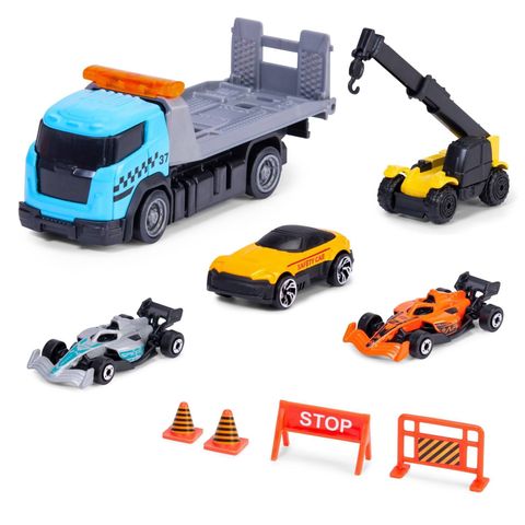  203333002 Bộ Đồ Chơi Xe Đua Công Thức DICKIE TOYS Formula Racer Set 