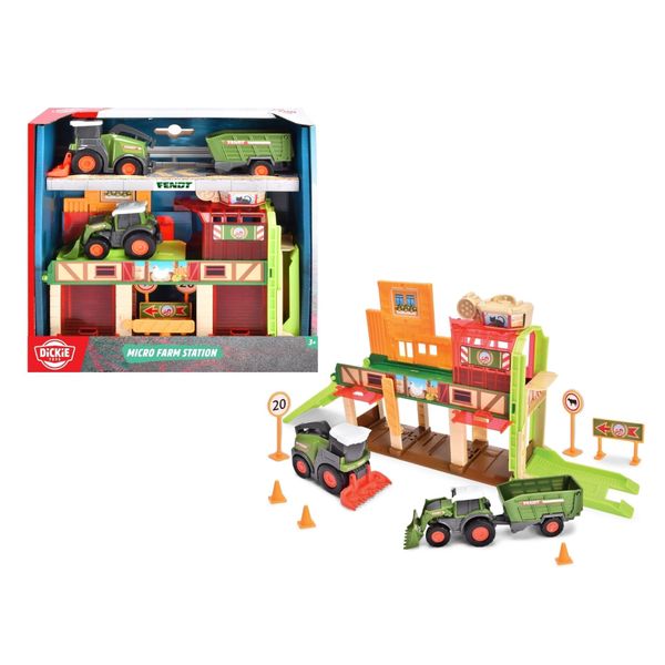  Đồ Chơi Trạm Xe DICKIE TOYS Micro Station 