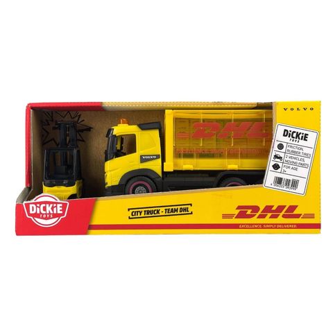  203744027 Đồ Chơi Xe Tải DICKIE TOYS DHL Heavy Loader Truck 