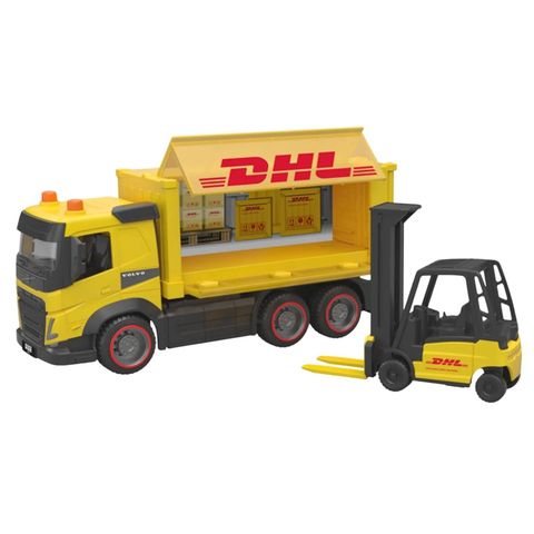  203744027 Đồ Chơi Xe Tải DICKIE TOYS DHL Heavy Loader Truck 