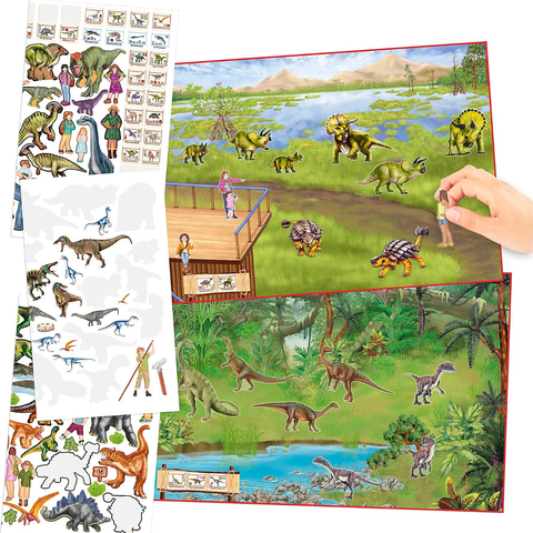  Đồ chơi BST thiết kế Zoo kèm sticker TOPMODEL 0412752 
