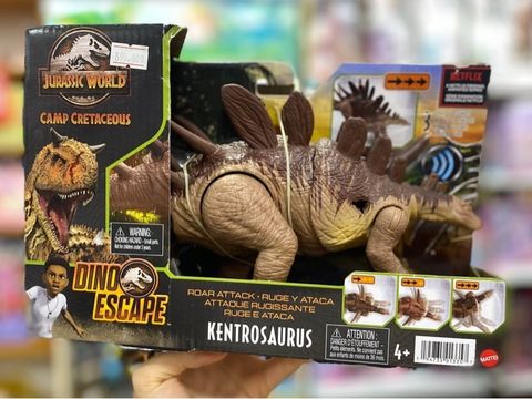  HCL93 Mô Hình Khủng Long KENTROSAURUS có âm thanh JURASSIC WORLD 