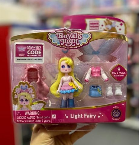  Búp bê RYH0004 Royale High Light Fairy S1 Deluxe Core Figure 