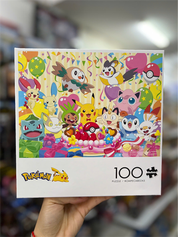  Pokemon Birthday Party - 100 Piece Jigsaw Puzzle by Buffalo Games 
