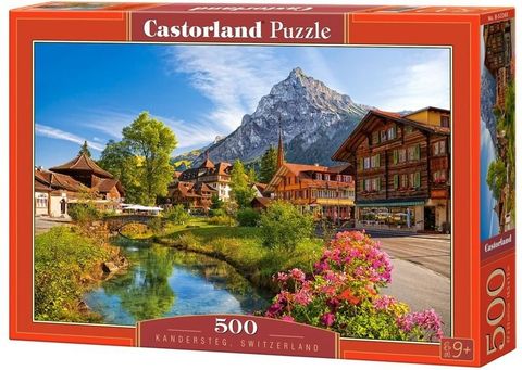  B52363 23win08 com xếp hình puzzle chủ đề Kandersteg, SwitzerlandCastorland 500 mảnh 