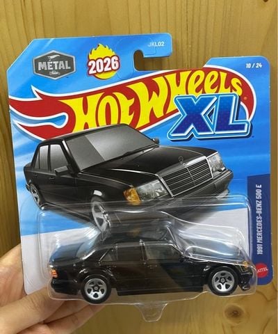  JKL08 Hot Wheels XL 1991 MERCEDES 500E 