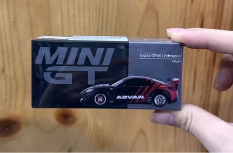  Mini GT BOX version MGT01173 Toyota GR86 LB★Nation Advan 
