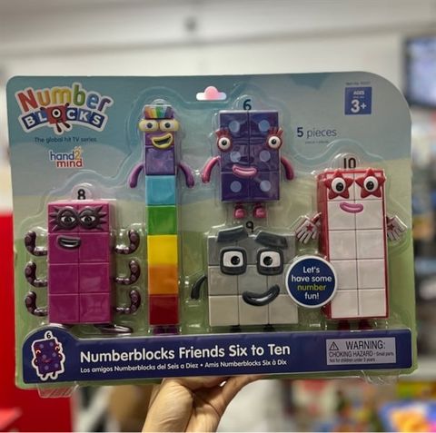  Bộ học đếm số 95357 Numberblocks 6-10 Figures 