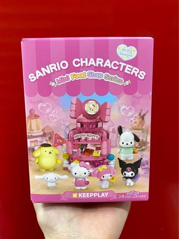  Đồ Chơi Lắp Ráp Hộp Mù KEEPPLAY Sanrio - Snack Shop Blind Box K20897 