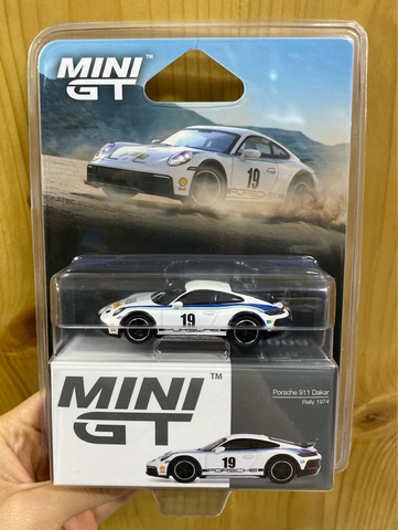  Minigt CARD Ver MGT01009 Porsche 911 Dakar Rally 1974 