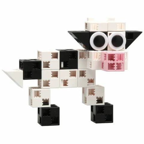  Bộ đồ chơi xếp hình đa diện- Động vật nông trại 