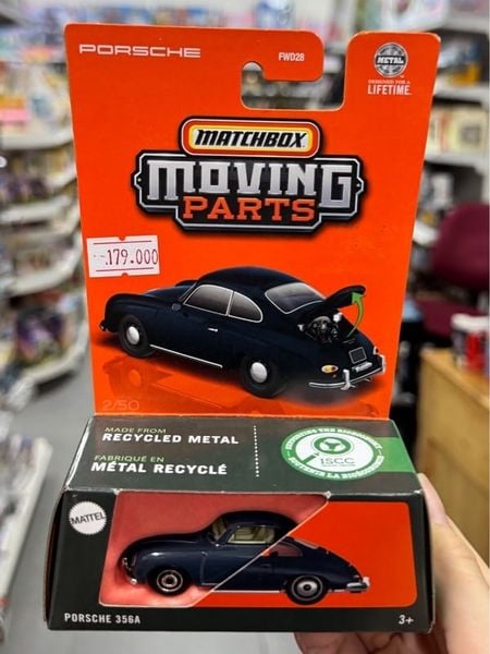  JBW97 Siêu xe MATCHBOX Porsche 356 