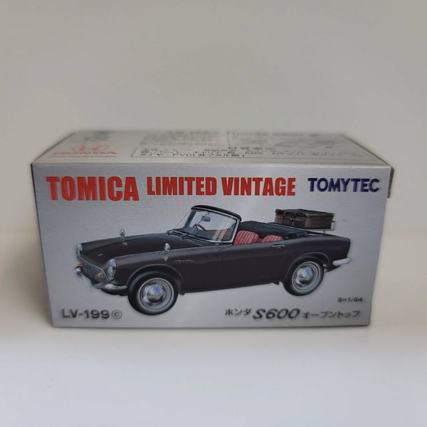 Mô hình xe Tomytec LV-199c Honda S600 Open Top Black