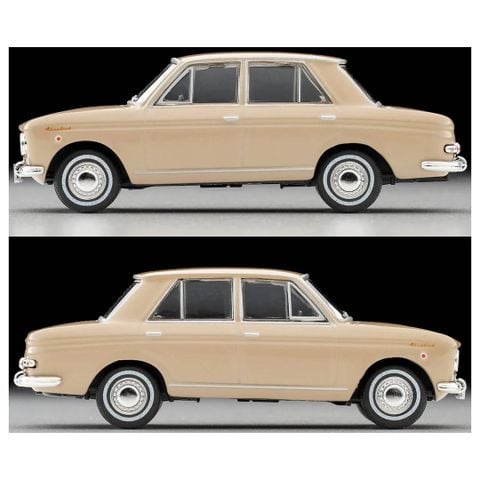  Mô hình xe Tomytec 1/64 LV-65d Datsun Bluebird 1200 Deluxe Beige 63 Year 