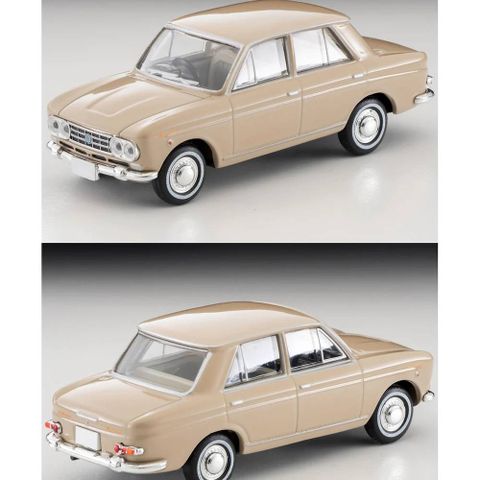  Mô hình xe Tomytec 1/64 LV-65d Datsun Bluebird 1200 Deluxe Beige 63 Year 
