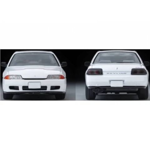  Xe Tomytec LV-N194d Nissan Skyline 4 Door Sport Sedan GXi Type X 1992 (White) 