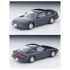  Mô hình xe Tomytec Tomica Limited Vintage Neo LV-N235f Nissan 180SX Type X Purplish Gray 1995 