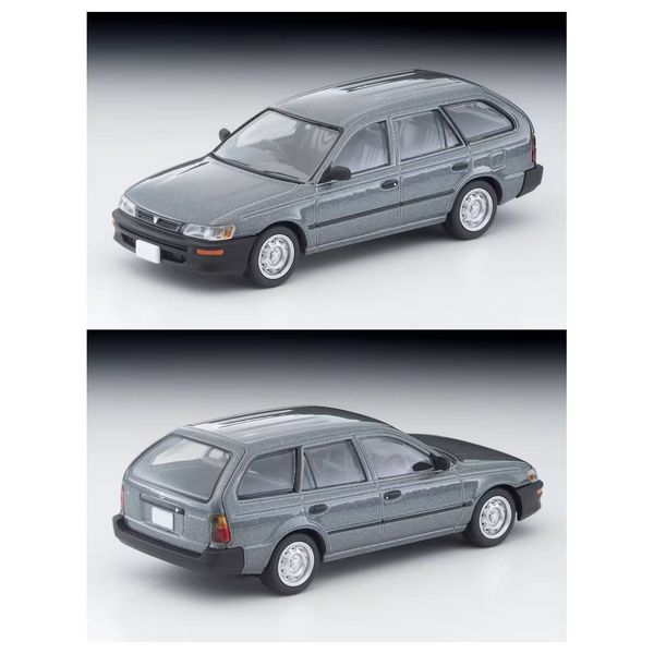 Mô hình xe hơi Tomytec LV-N334a Toyota Sprinter Wagon L Gray 1995