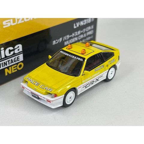  Xe mô hình Tomytec LV-N318b Honda Ballard Sports CR-X MUGEN CR-X PRO Suzuka Circuit Pace Car 