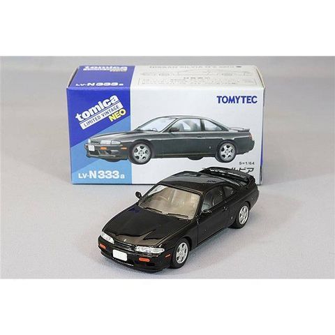  Mô hình xe Tomytec Tomica Limited Vintage Neo LV-N333a Nissan Silvia Q's Aero 1995 (Black) 