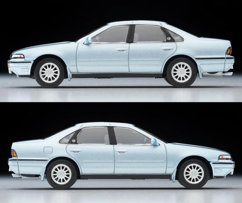  Mô hình xe Tomytec LV-N335a Nissan Cefiro Sports Cruising Blueish Silver 1988 
