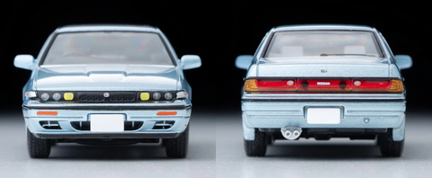  Mô hình xe Tomytec LV-N335a Nissan Cefiro Sports Cruising Blueish Silver 1988 