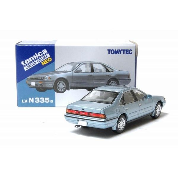 Tomytec LV-N335a Nissan Cefiro Sports Cruising Blueish Silver 1988