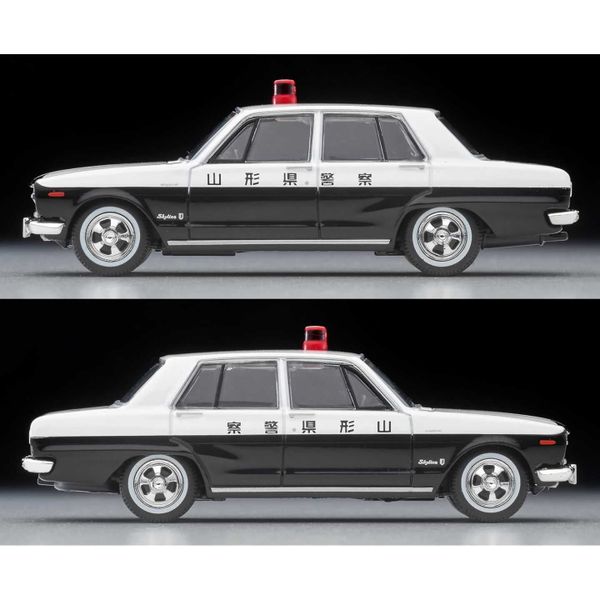  Mô hình xe TOMYTEC LV-214a Nissan Skyline 2000 GT Patrol Car '71 Model 