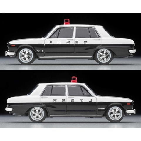  Mô hình xe TOMYTEC LV-214a Nissan Skyline 2000 GT Patrol Car '71 Model 