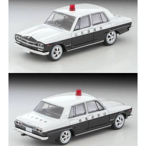  Mô hình xe TOMYTEC LV-214a Nissan Skyline 2000 GT Patrol Car '71 Model 