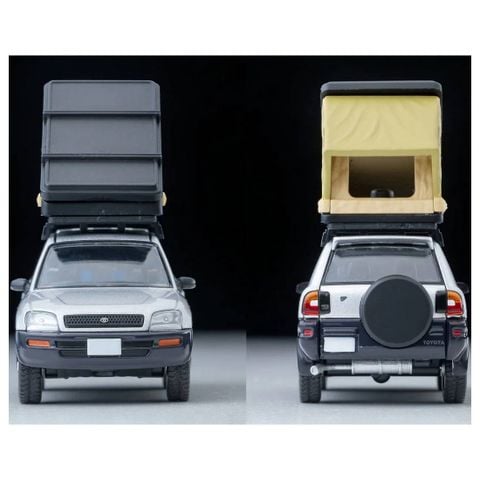  Mô hình xe TOMYTEC LV-N354c Toyota RAV4J V Silver Tent, Figure 