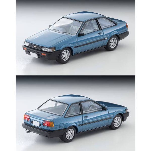 Mô hình xe Tomytec 1/64 LV-N284d Toyota Corolla Levin 2-Door GT Blue 83 Year