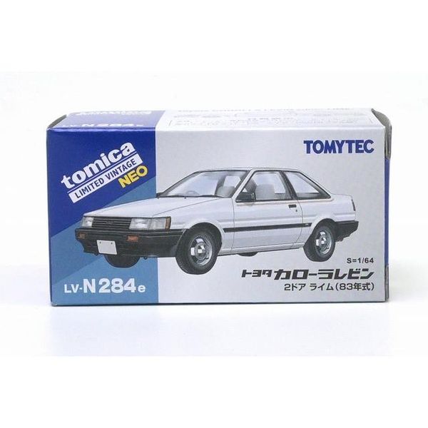 Mô hình xe LV-N284e TOMYTEC 1/64 Toyota Corolla Levin 2-Door Lime White