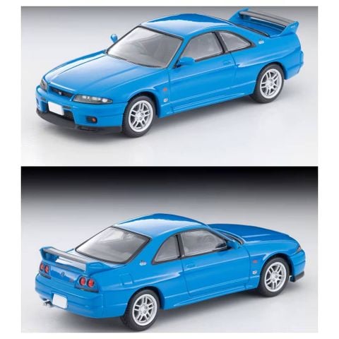 Xe TOMYTEC LV-N308e Nissan Skyline GT-R V-spec LM Limited Champion Blue 96 