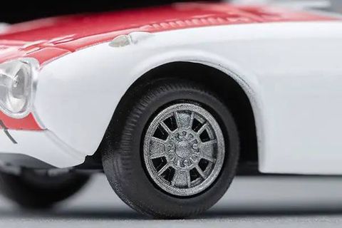  Mô hình xe TOMYTEC LV-215a Toyota Sport 800 Custom Color White / Red 65 