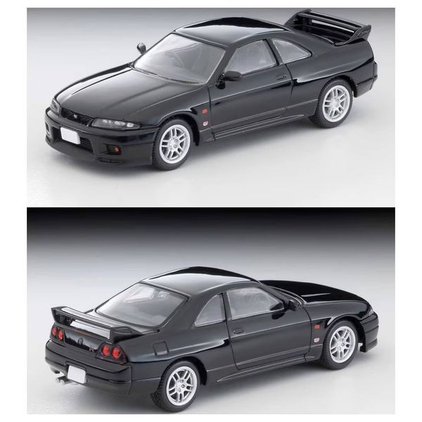 Mô hình xe TOMYTEC LV-N308d Nissan Skyline GT-R V-spec Black 1995