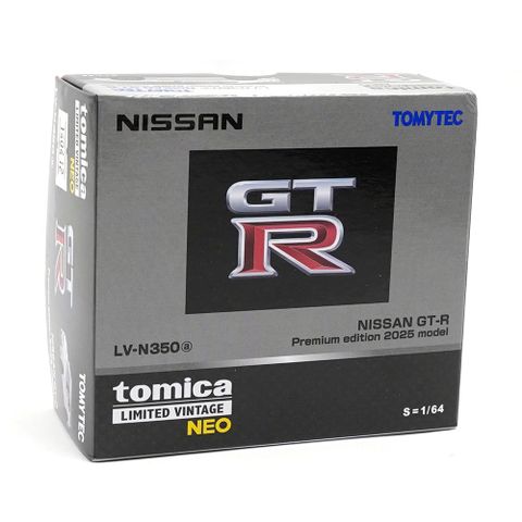  Tomytec LV-N350a Nissan GT-R Premium Edition 2025 Model Silver 