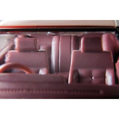  Mô hình xe Tomytec LV-N352a Nissan Skyline 4-Door HT 1800 Passage (Red) 1987 