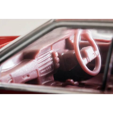  Mô hình xe Tomytec LV-N352a Nissan Skyline 4-Door HT 1800 Passage (Red) 1987 