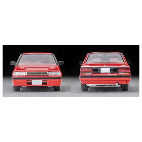  Mô hình xe Tomytec LV-N352a Nissan Skyline 4-Door HT 1800 Passage (Red) 1987 