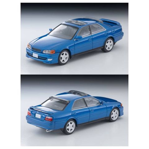  Mô hình xe Tomytec LV-N224e Toyota Chaser 2.5 Tourer V (Blue) 