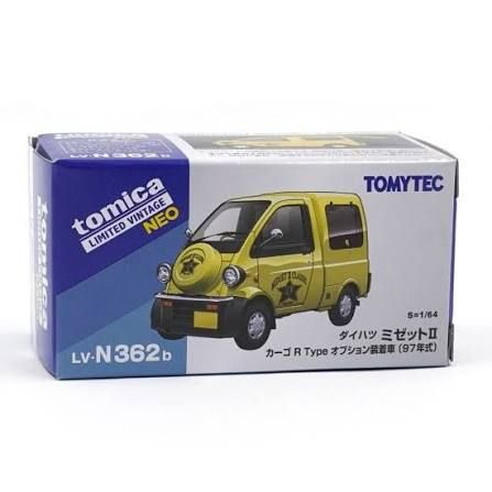 Mô hình xe TOMYTEC LV-N362b Daihatsu Midget II Cargo R Type Yellow 