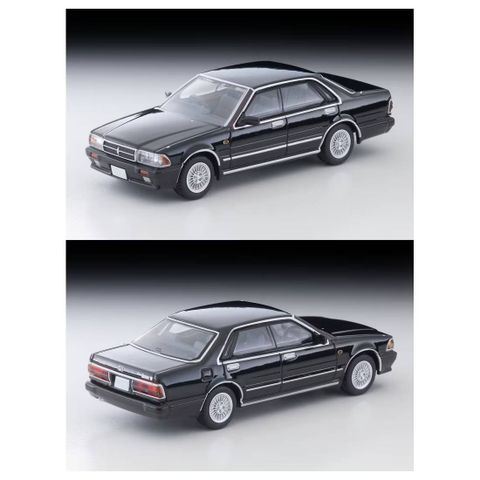  Mô hình xe TOMYTEC LV-N368a Nissan Cedric HT V20 Twin Cam Turbo Gran Turismo Black SV 1990 