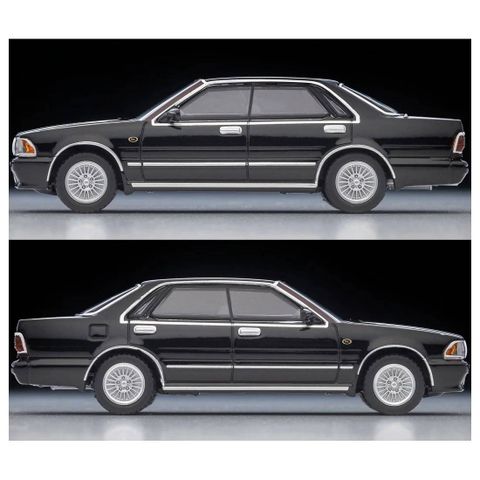  Mô hình xe TOMYTEC LV-N368a Nissan Cedric HT V20 Twin Cam Turbo Gran Turismo Black SV 1990 