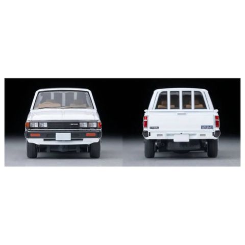  Xe mô hình TOMYTEC LV-N373a Datsun Truck King Cab GL White 83 