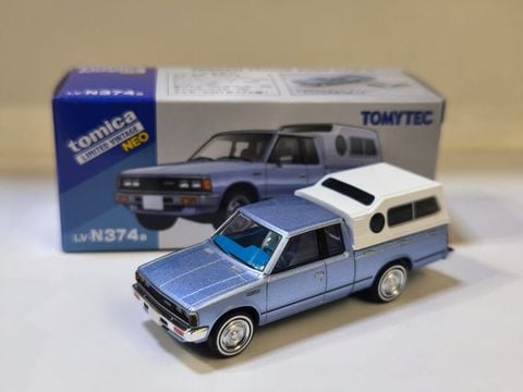  Mô hình xe TOMYTEC LV-N374a Nissan Track King Cab Blue Mist 