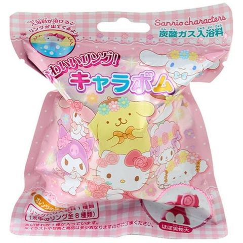  Viên tắm kèm nhân vật 363952 Sanrio Other Charabom Bath Ball- Blind Box 