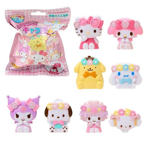  Viên tắm kèm nhân vật 363952 Sanrio Other Charabom Bath Ball- Blind Box 